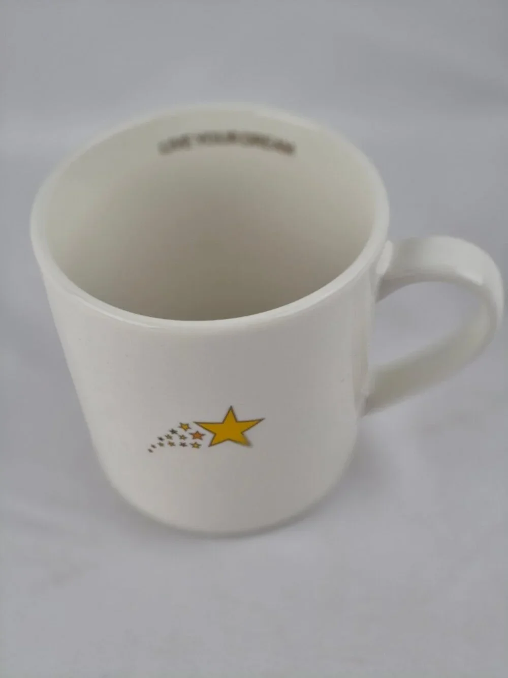 Williams Sonoma Live Your Dream Coffee Mug Stars & Moons Celestial Cosmic